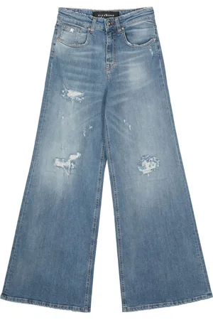 John Richmond Janis mid-rise wide-leg jeans