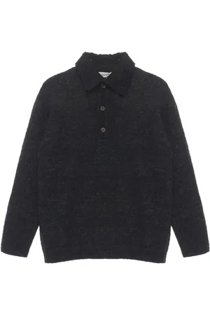 OUR LEGACY Polo-collar wool jumper