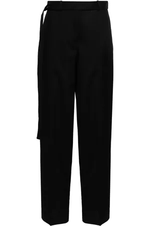 Rohe Belted wide-leg trousers