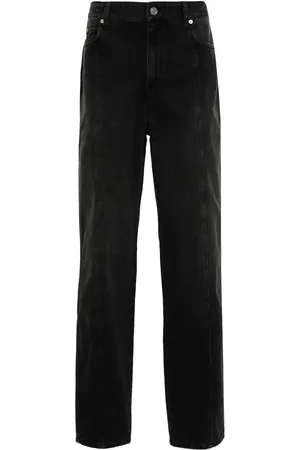 Isabel Marant Jimmy seamed straight jeans