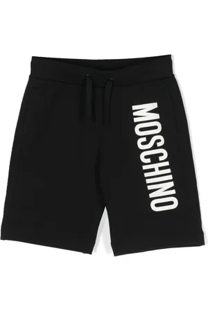 Moschino Logo-print track shorts