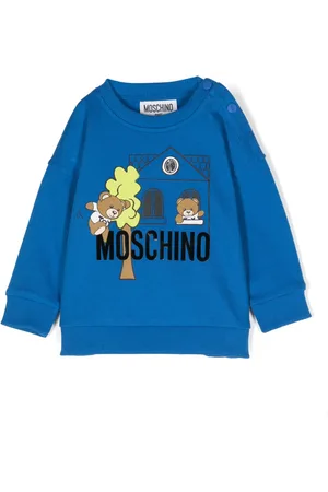 Moschino Teddy logo-appliqué sweatshirt
