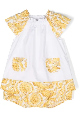 VERSACE Barocco-print cotton dress set