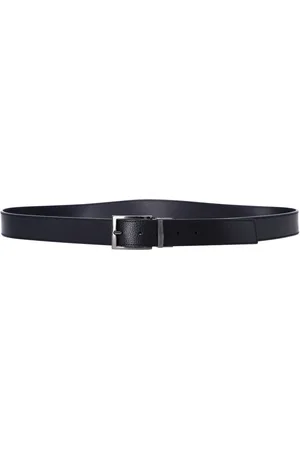Emporio Armani Leather buckle belt