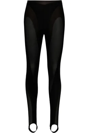 MUGLER Multi-layer leggings