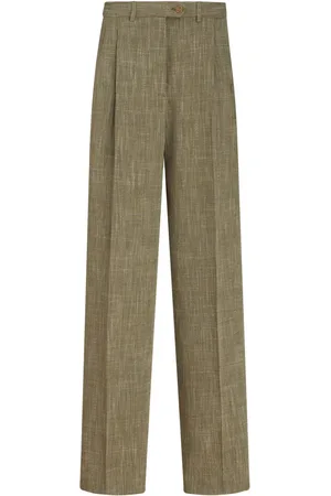 Etro Slub-effect tailored trousers
