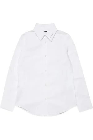 Dsquared2 Logo-stamp cotton shirt