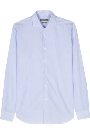 corneliani Striped cotton shirt