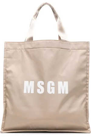Msgm Logo-print tote bag