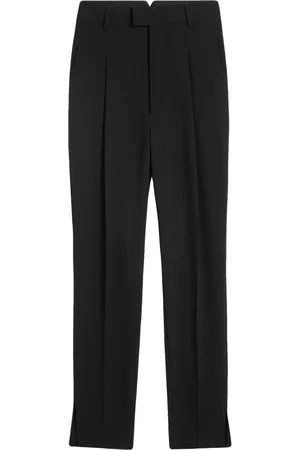 Ami High-waist tapered-leg trousers
