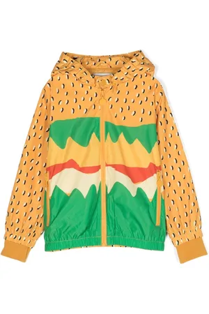 Stella McCartney Graphic-print water-repellent jacket