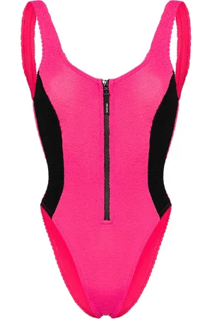 Bond Eye Splice Mara zip-up swimsuit