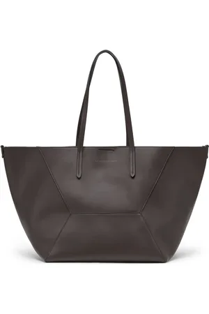 Brunello Cucinelli BC Duo leather tote bag