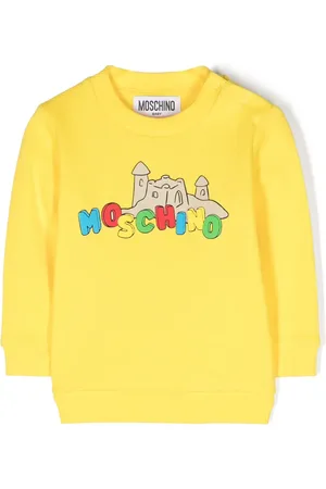 Moschino Logo-print cotton sweatshirt