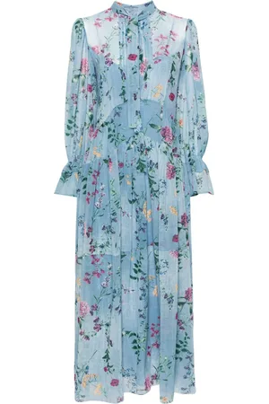 ERMANNO SCERVINO Floral-print midi dress