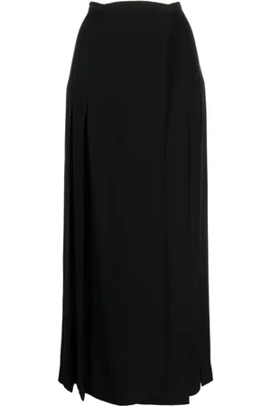 Totême Pleated wrap skirt
