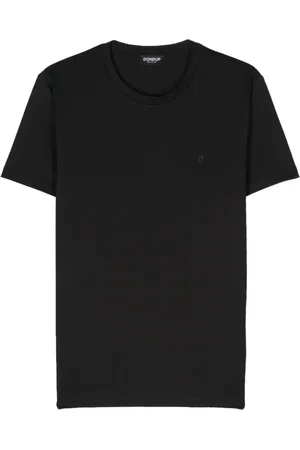 Dondup Logo-rubberised cotton T-shirt