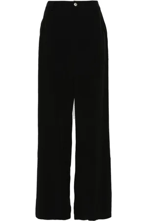Moschino High-waisted palazzo trousers
