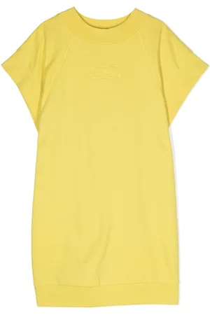Elisabetta Franchi Logo-appliqué jersey dress