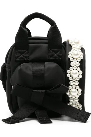 Simone Rocha Embellished bow crossbody bag