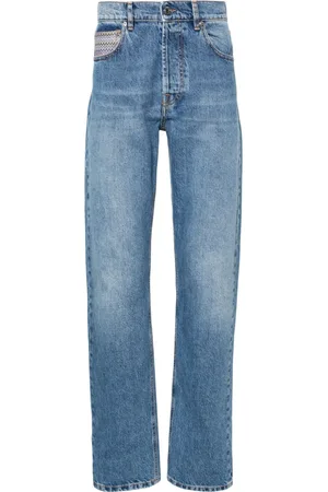 Missoni Zigzag-pocket straight jeans