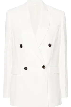 Brunello Cucinelli Peak-lapels double-breasted blazer