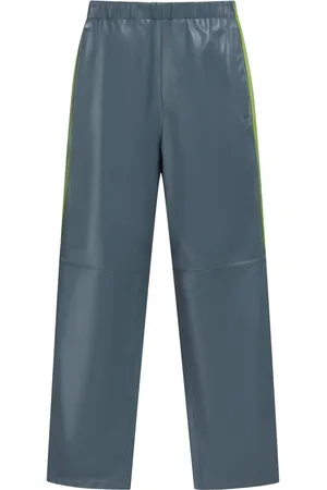 Marni Straight-leg leather trousers