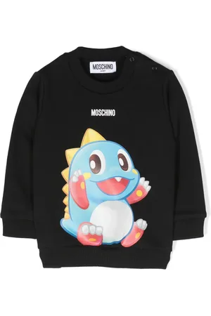 Moschino Cartoon-print cotton sweatshirt