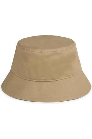 HUGO BOSS Logo-appliqué cotton bucket hat