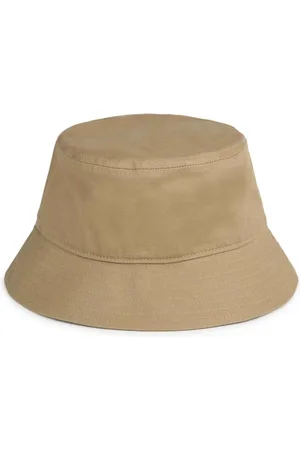 HUGO BOSS Logo-appliqué cotton bucket hat