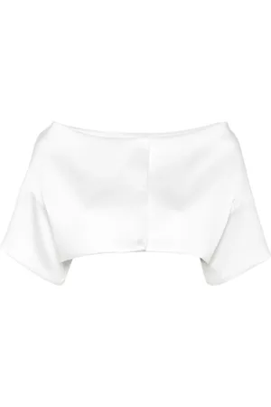 P.A.R.O.S.H. Drop-shoulder cropped jacket