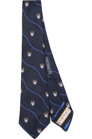 Ralph Lauren Club striped silk tie