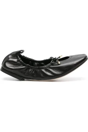 Scarosso Margot leather ballerina shoes
