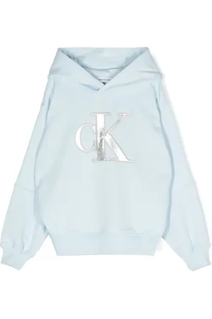 Calvin Klein Monogram-embroidered hoodie