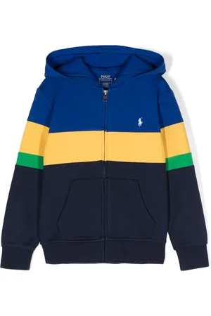Ralph Lauren Polo Pony-embroidered zip-up hoodie