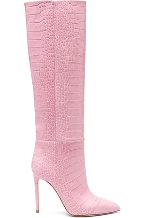 Over the 2024 knee boots pink