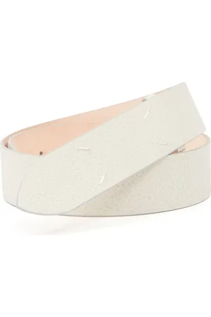 Maison Margiela Four-stitches leather belt