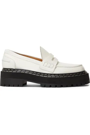 Proenza Schouler Platform leather loafers