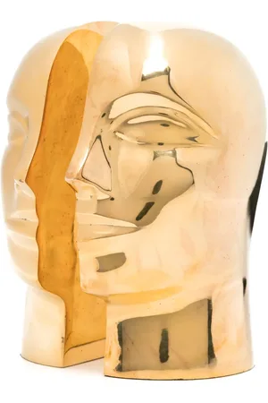 Jonathan Adler Atlas polished-brass bookends (set of two)
