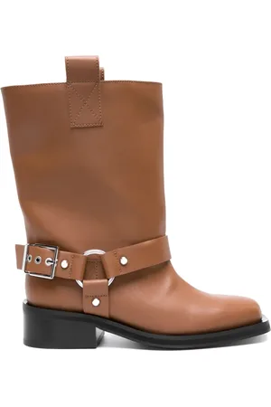 Ganni 50mm biker boots