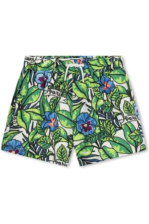 Kenzo Logo-print swim shorts