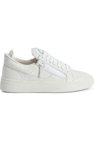 Giuseppe Zanotti Embossed crocodile-effect sneakers
