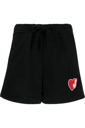 JOSHUA SANDERS Logo-appliqu?? drawstring shorts