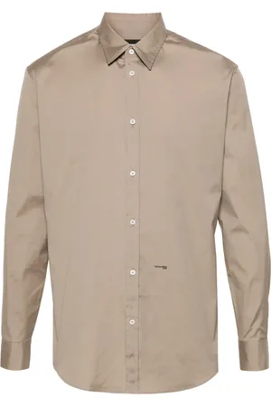 Dsquared2 Logo-print cotton shirt