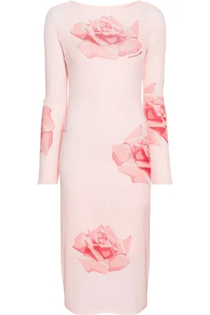 Kenzo Plissé midi dress