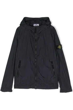 Stone Island Compass-badge hooded jacket