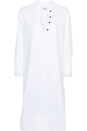 Khaite Brom shift midi dress