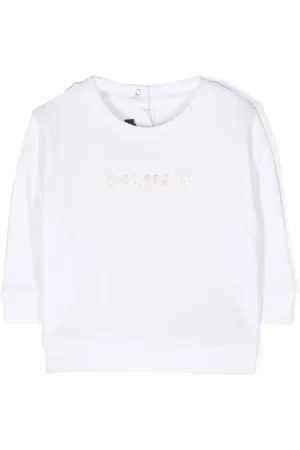 Balmain Logo-print cotton sweatshirt