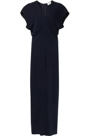 P.A.R.O.S.H. Wide-leg V-neck jumpsuit
