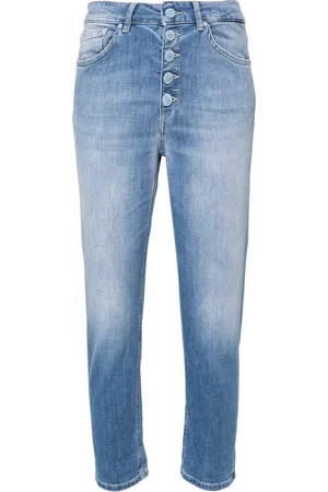 Dondup Koons mid-rise cropped jeans